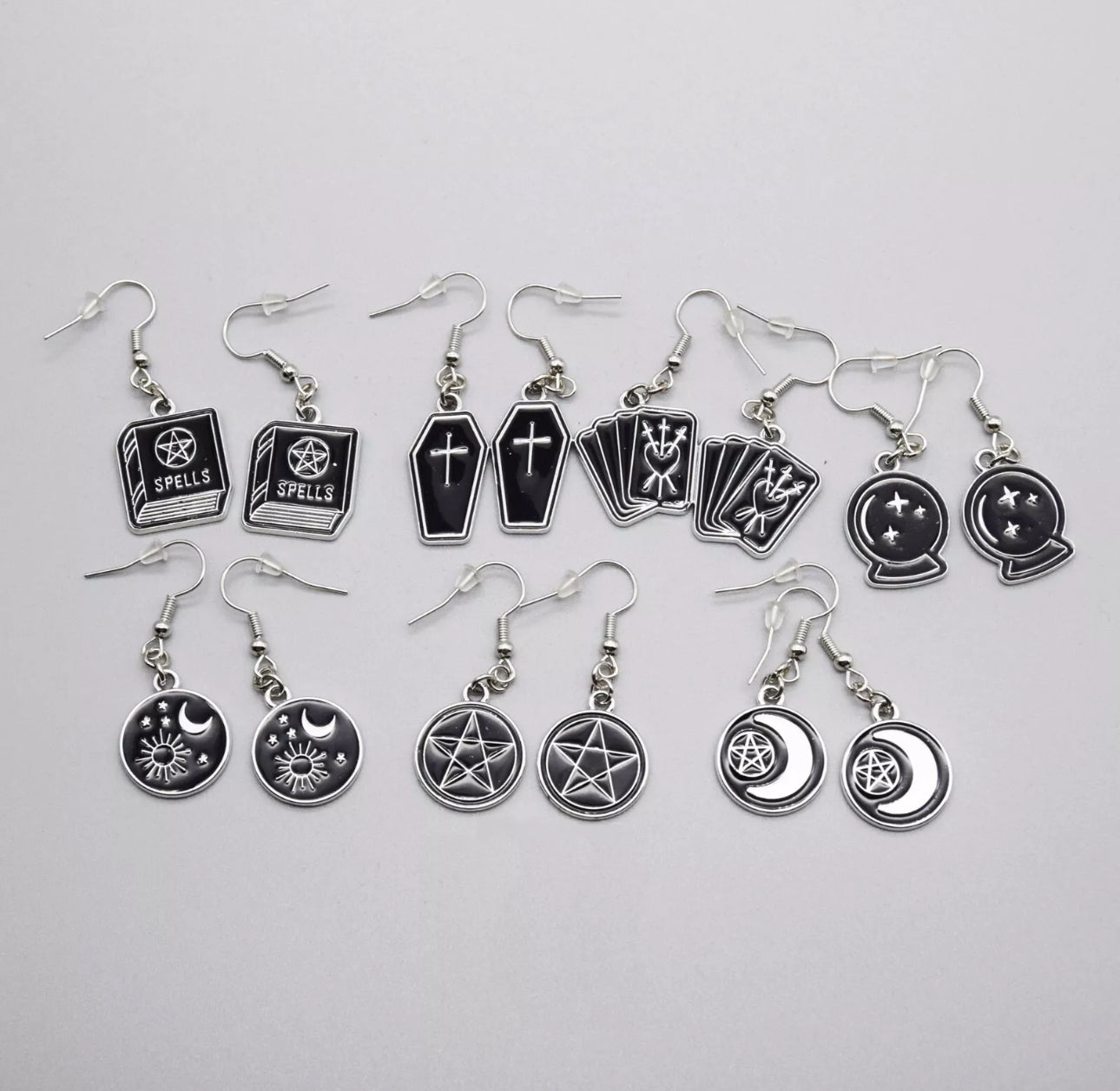 Assorted Gothic Style Earrings