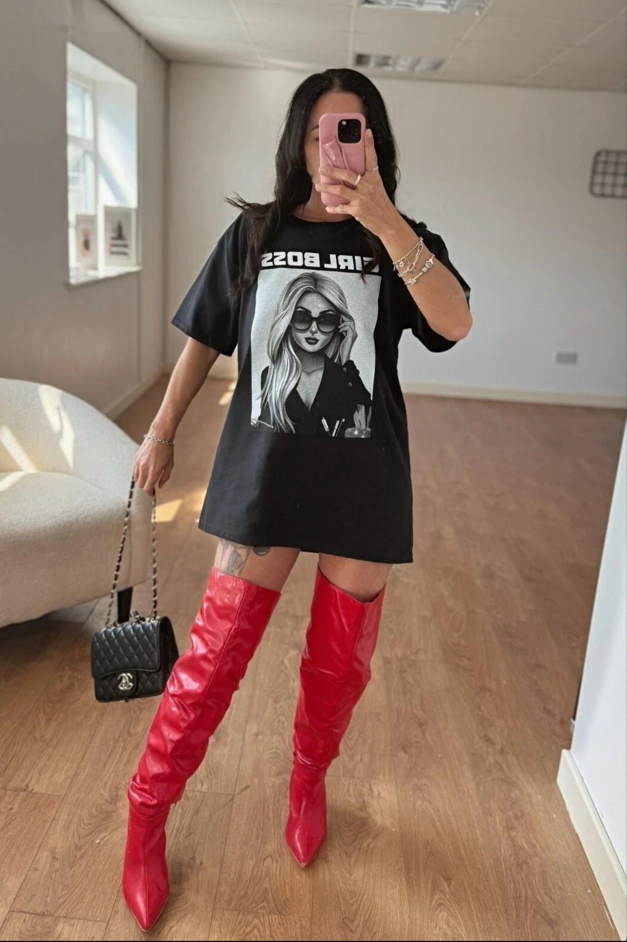 Oversized Girl Boss T-Shirt