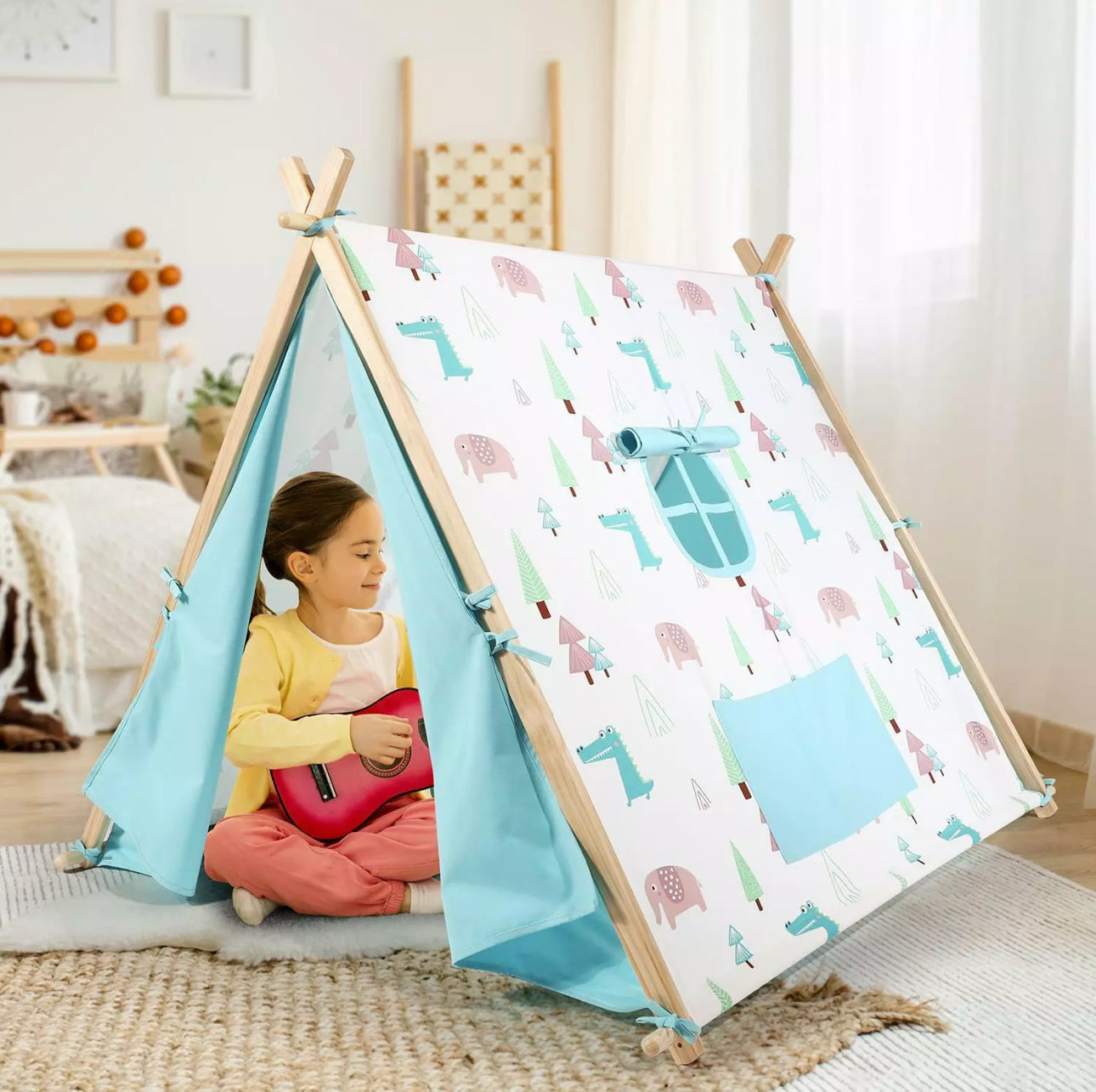 Foldable Canvas Teepee