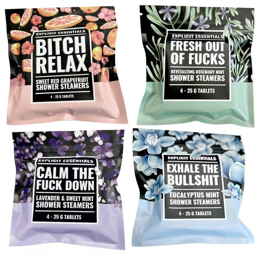 Sweary Shower Steamers