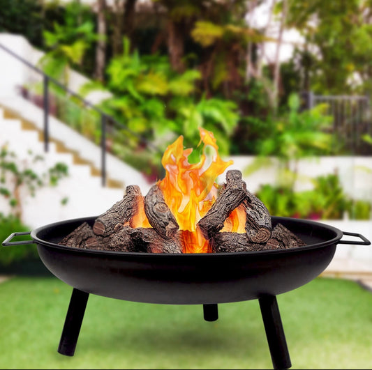 Round Portable Fire Pit