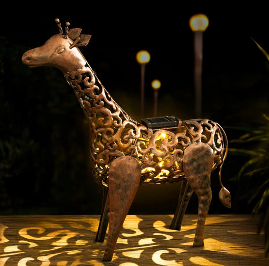 Light Up Silhouette Giraffe