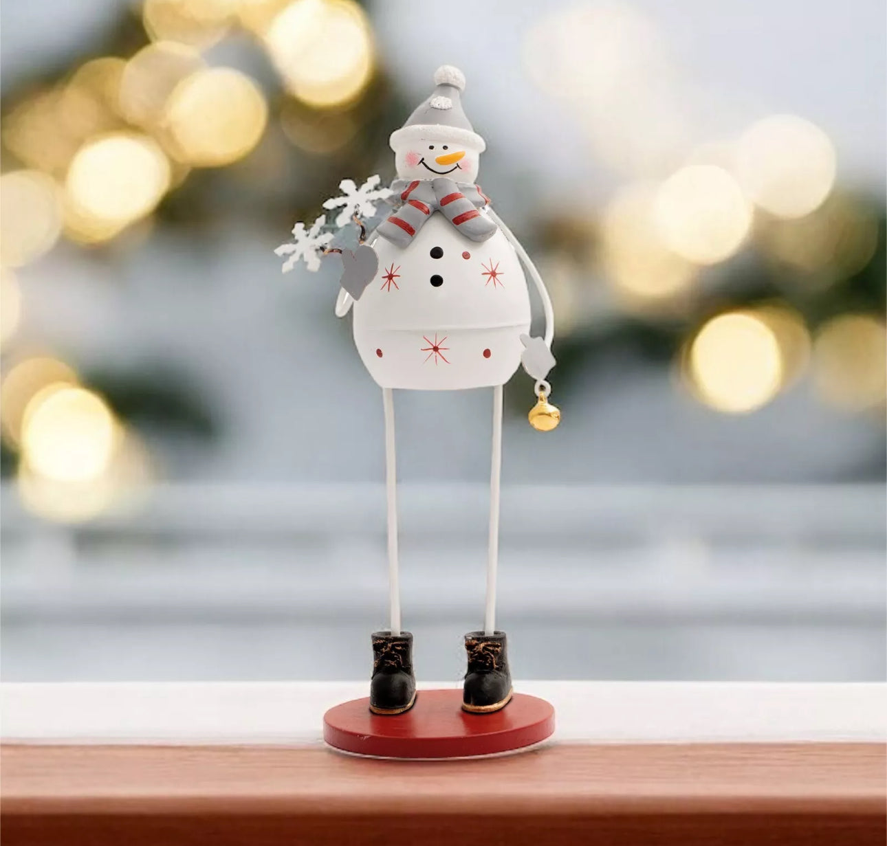Festive Metal Statues