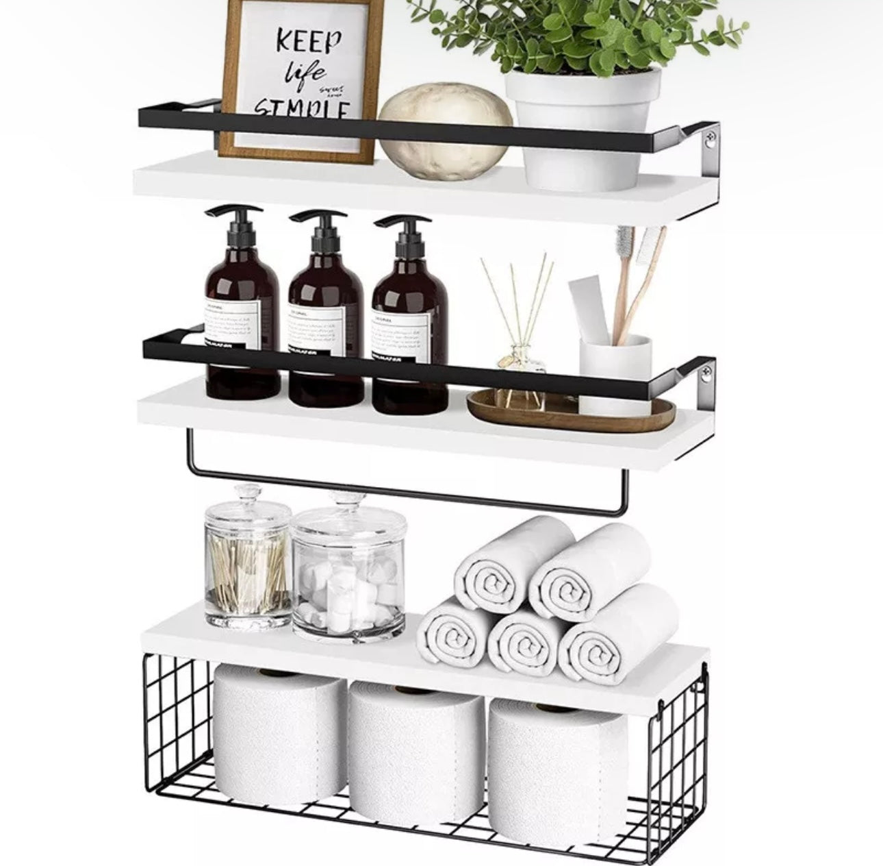 Set of 3 Floating Shelves