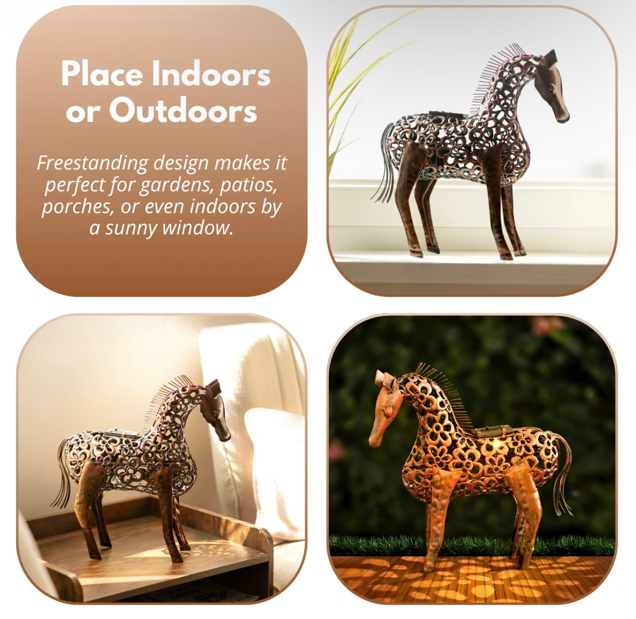 Light Up Silhouette Horse