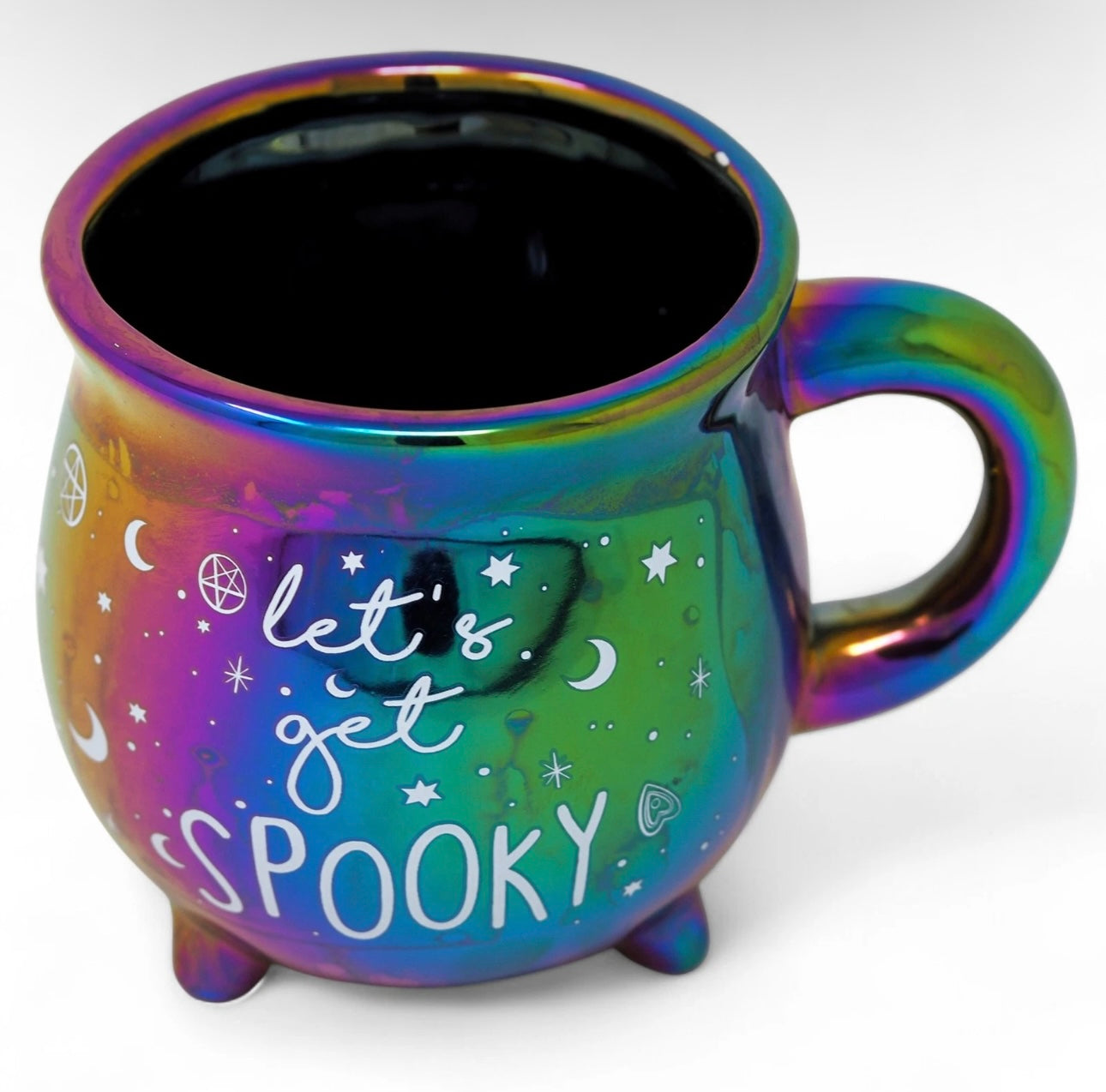Iridescent Rainbow Cauldron Mug