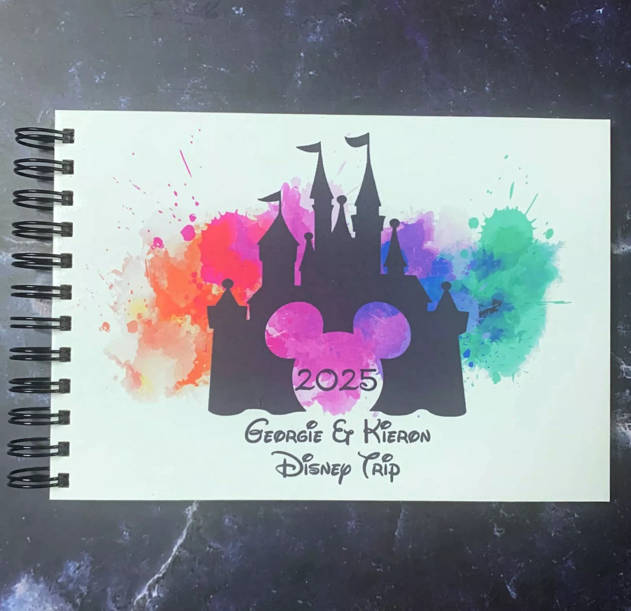 Personalised Magical Holiday Autograph Book
