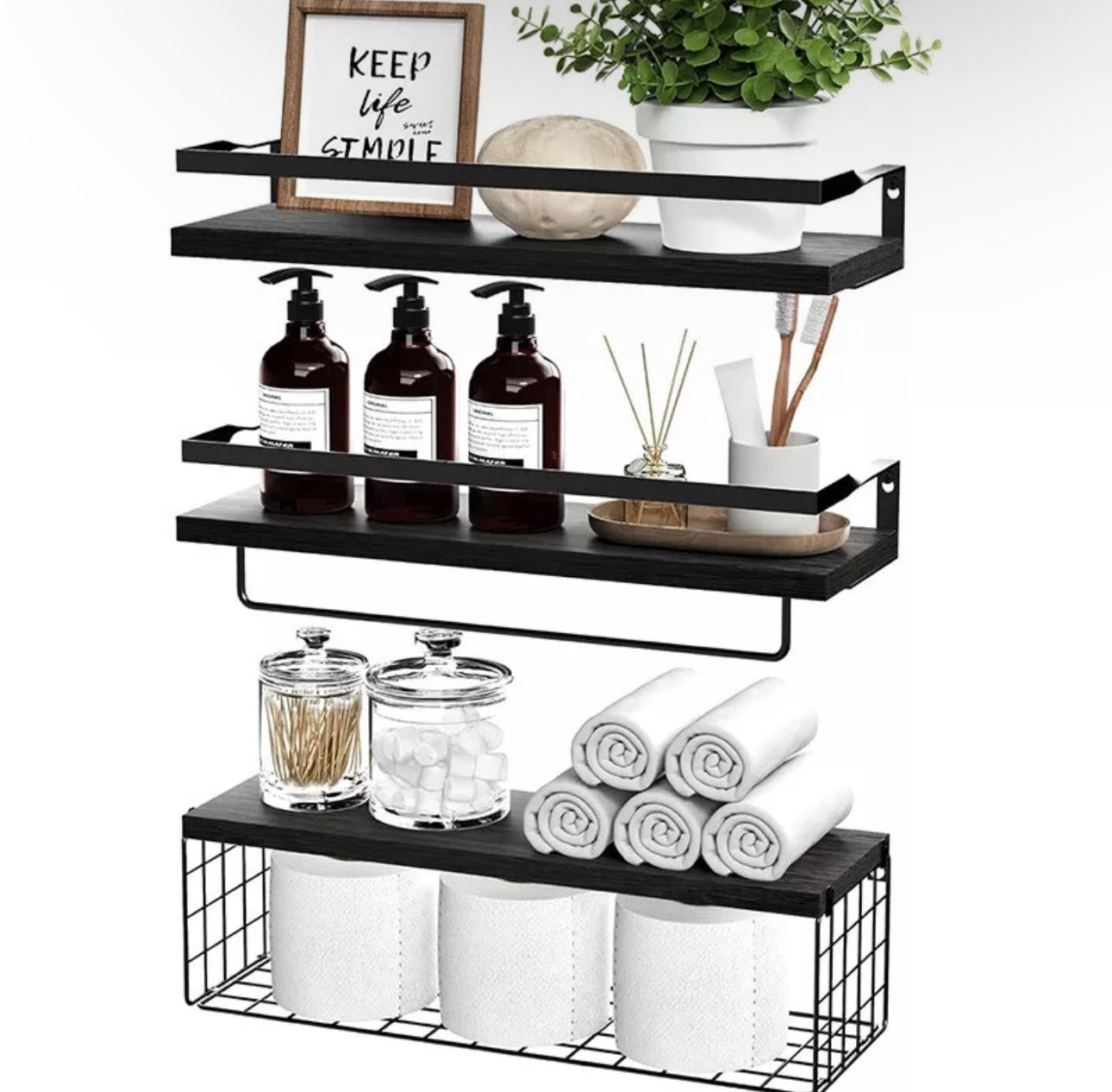 Set of 3 Floating Shelves