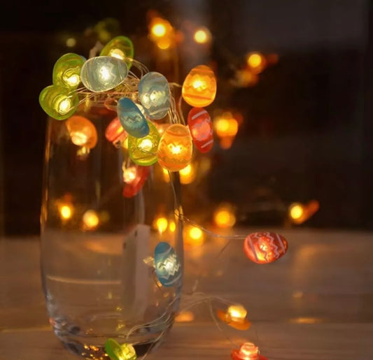 2m 20 LED Easter String Lights