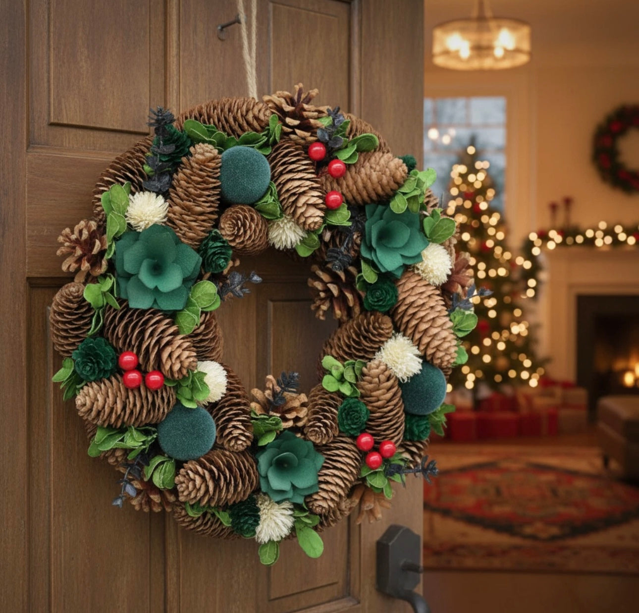 Festive Wreath 25cm