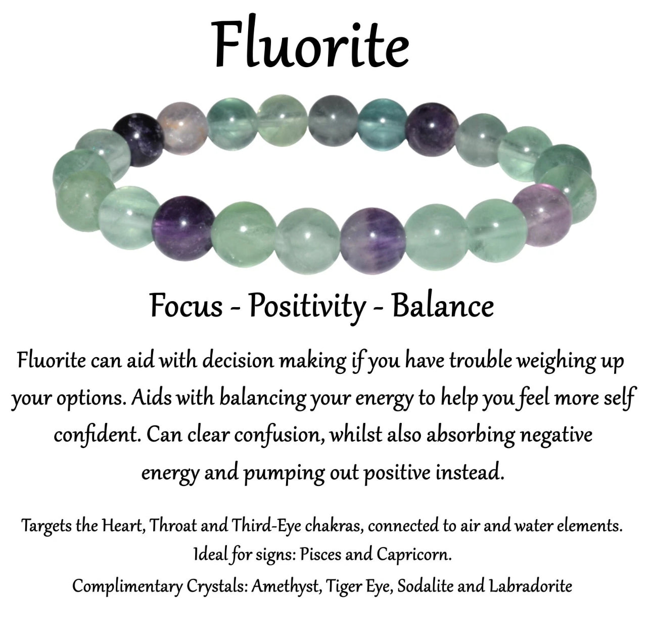 Chakra Healing Crystal Bracelets