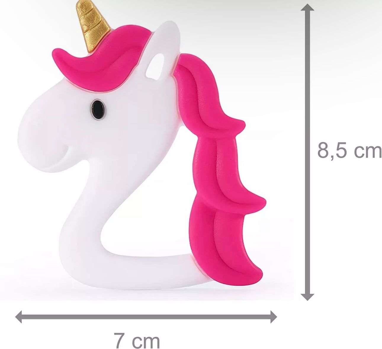 Unicorn Shaped Baby Teether