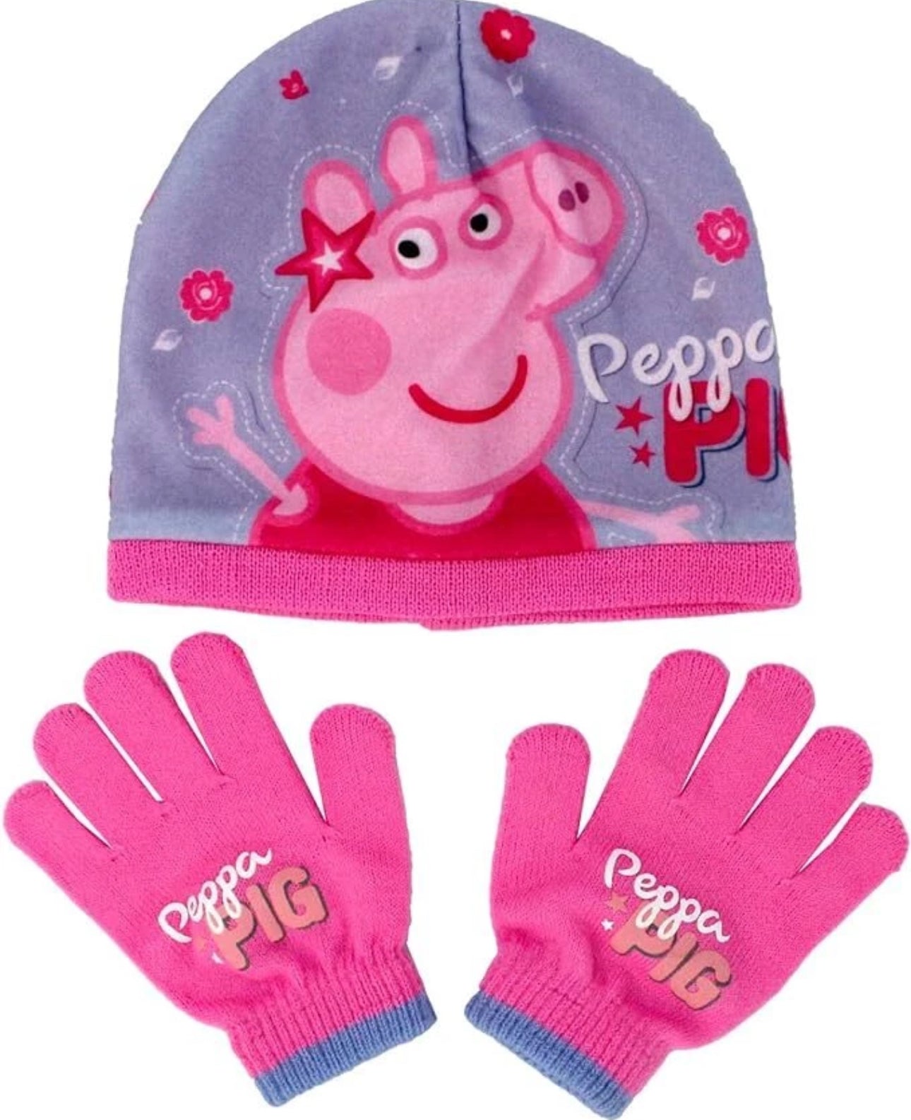 Pig Beanie Hat & Gloves