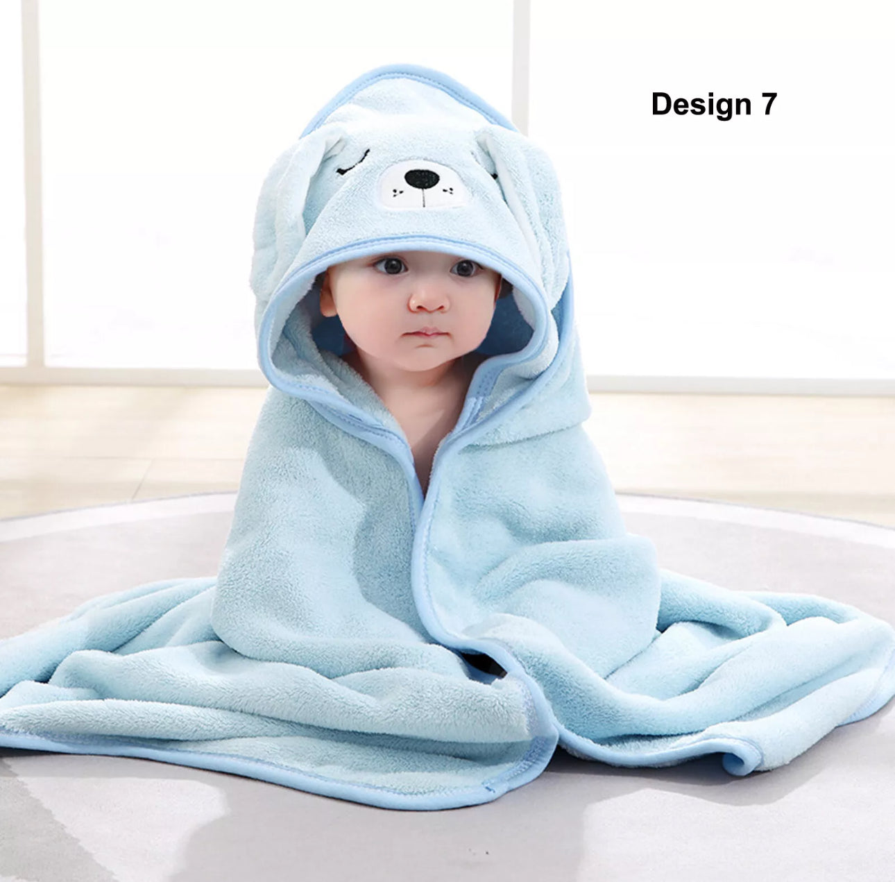 Soft Hooded Baby Bath Towel