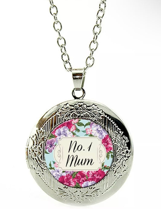 Silver Mum Locket