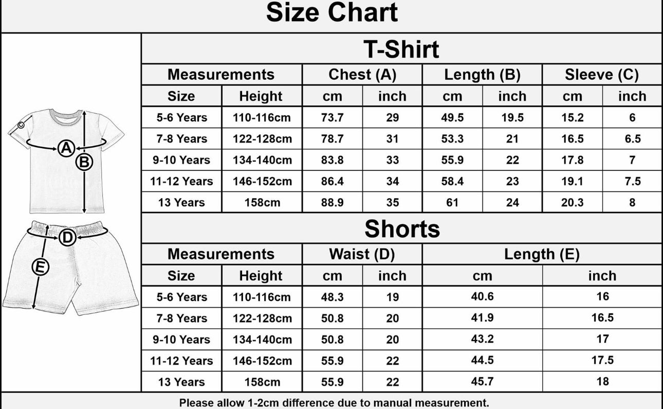 Boys Gaming Mode Summer PJs