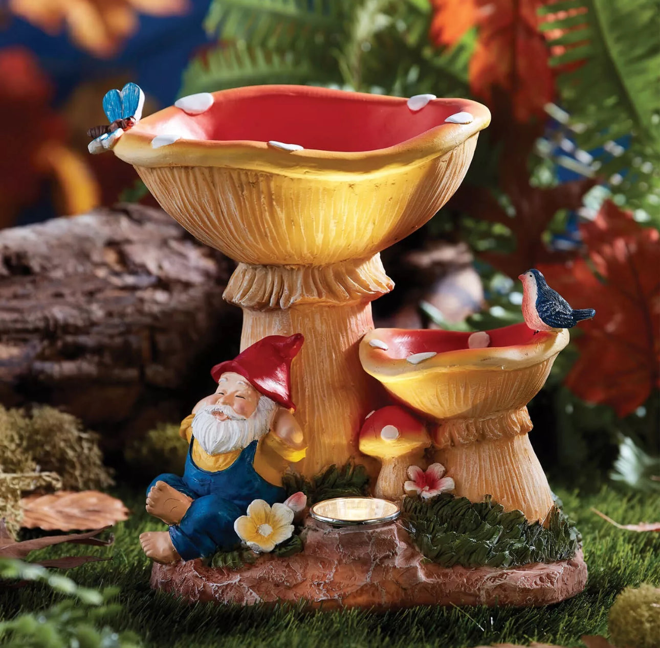 Solar Light Up Gnome / Toadstool