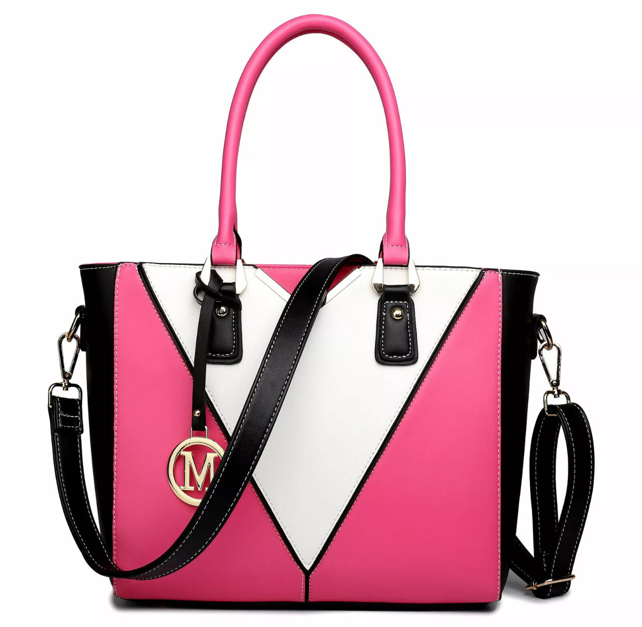 Stylish V-Shape Tote Bag