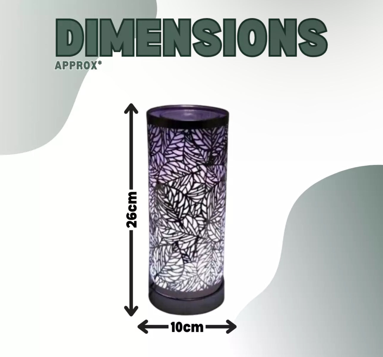 3D Leaf Colour Changing Aroma Diffuser Lamp