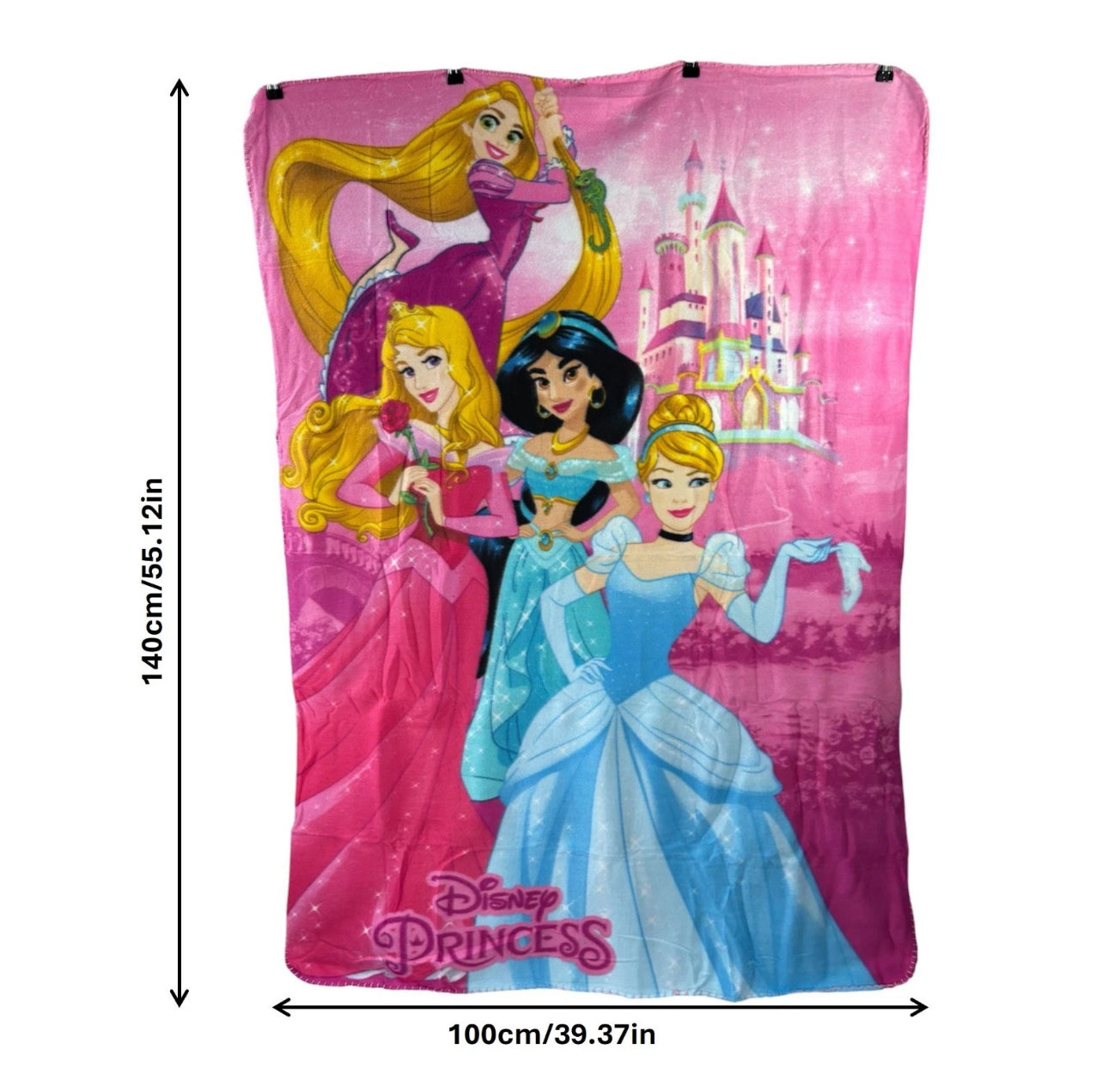 Pink Princess Fleece Blanket