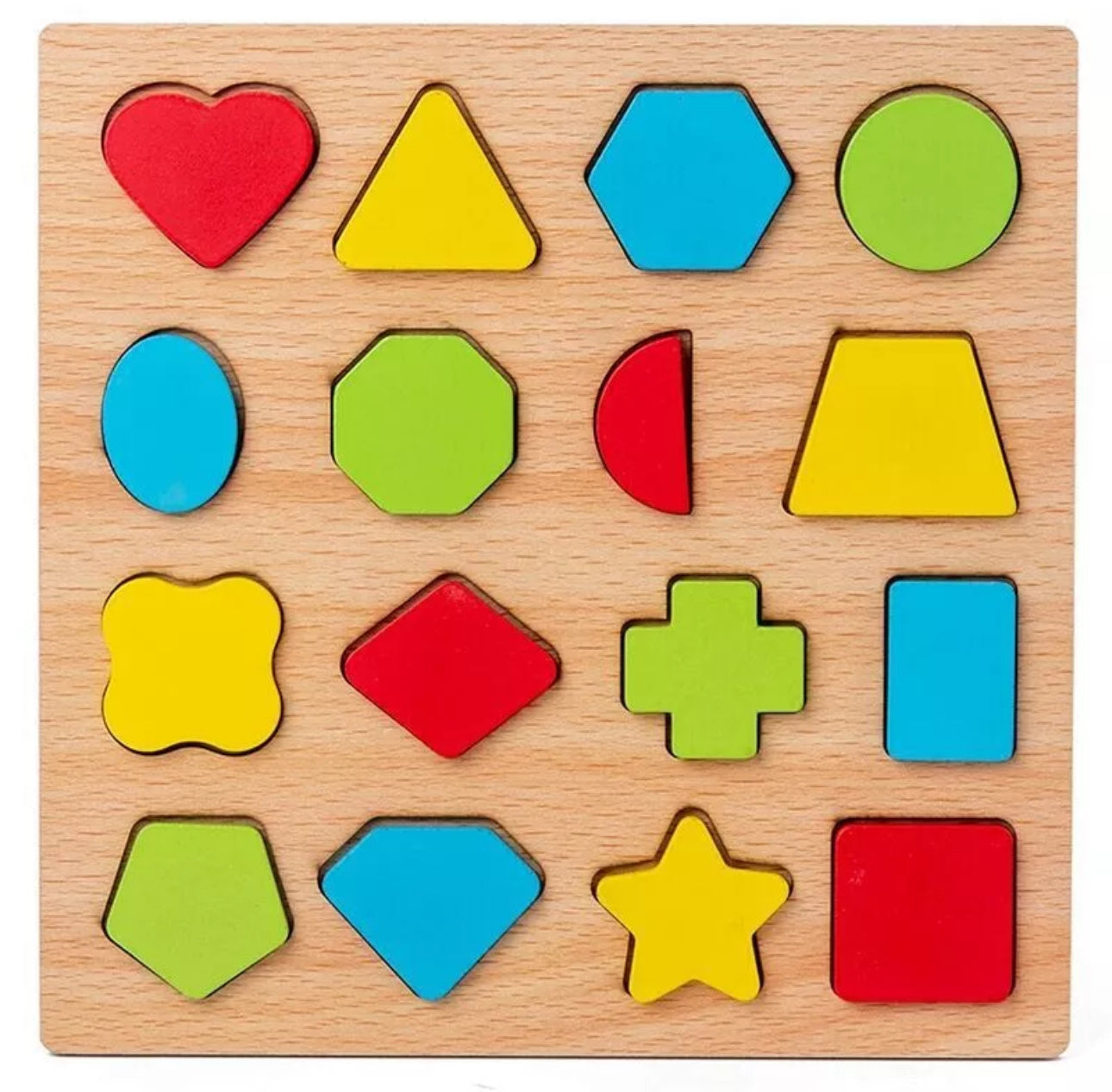 Set of 3 Wooden Learning Boards