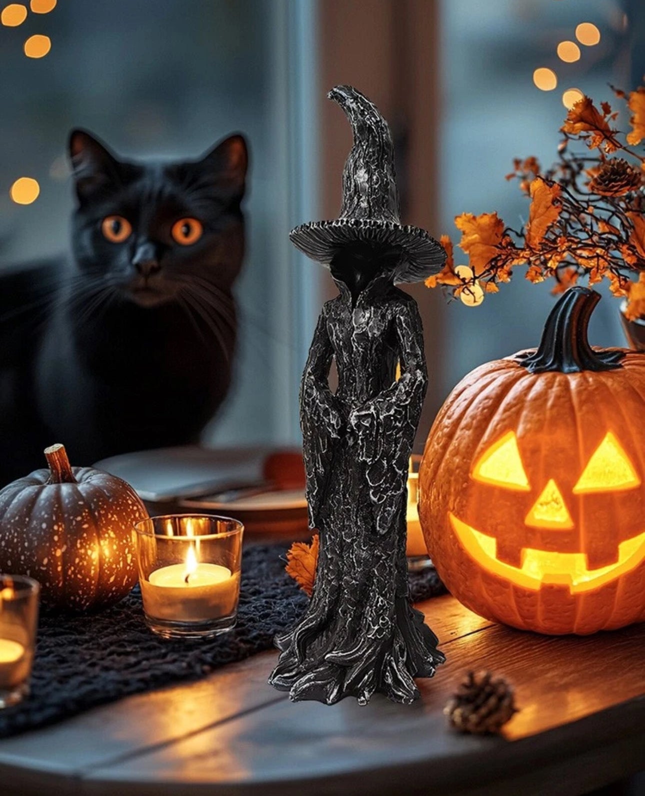 Resin Witch Statue