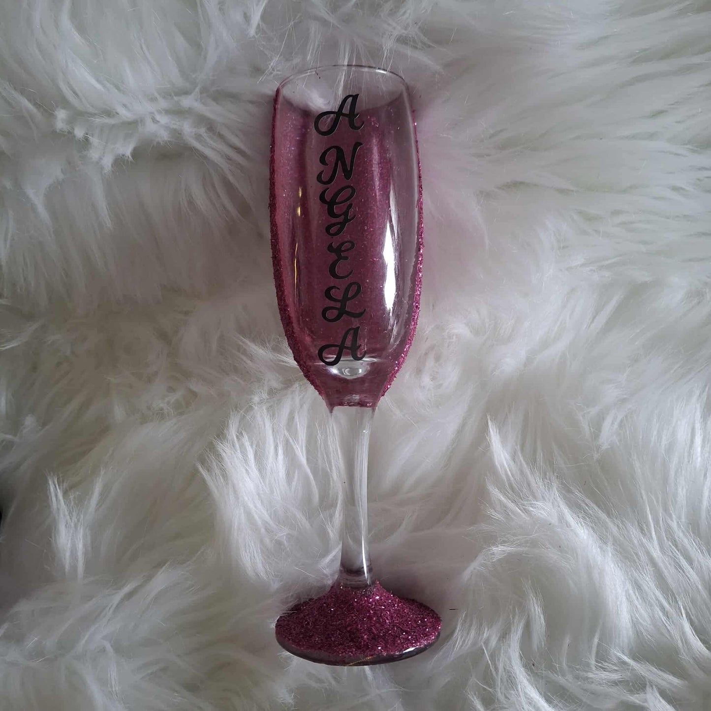 Personalised Glittery Glasses