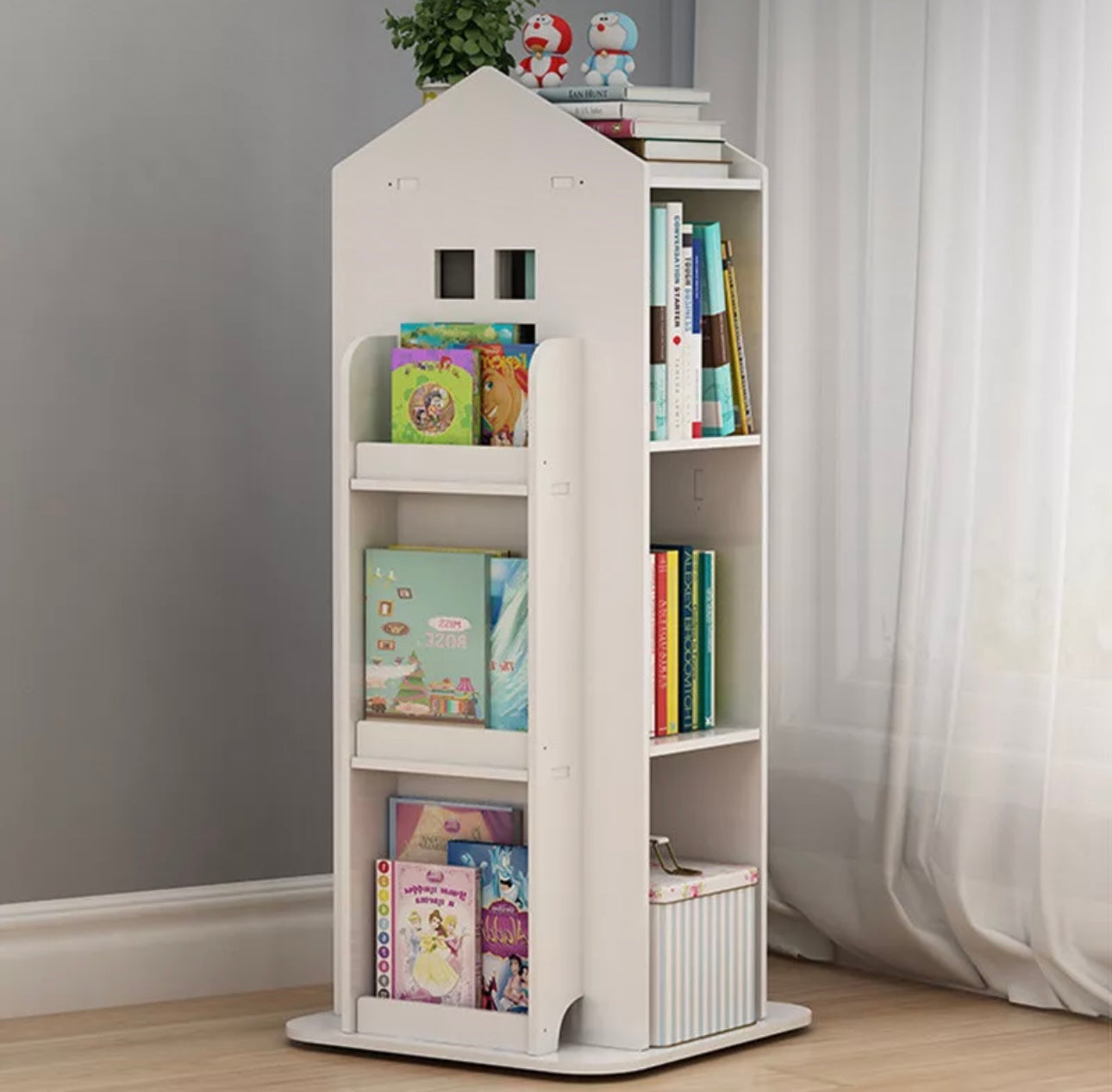 Rotating Castle Book Shelving Unit