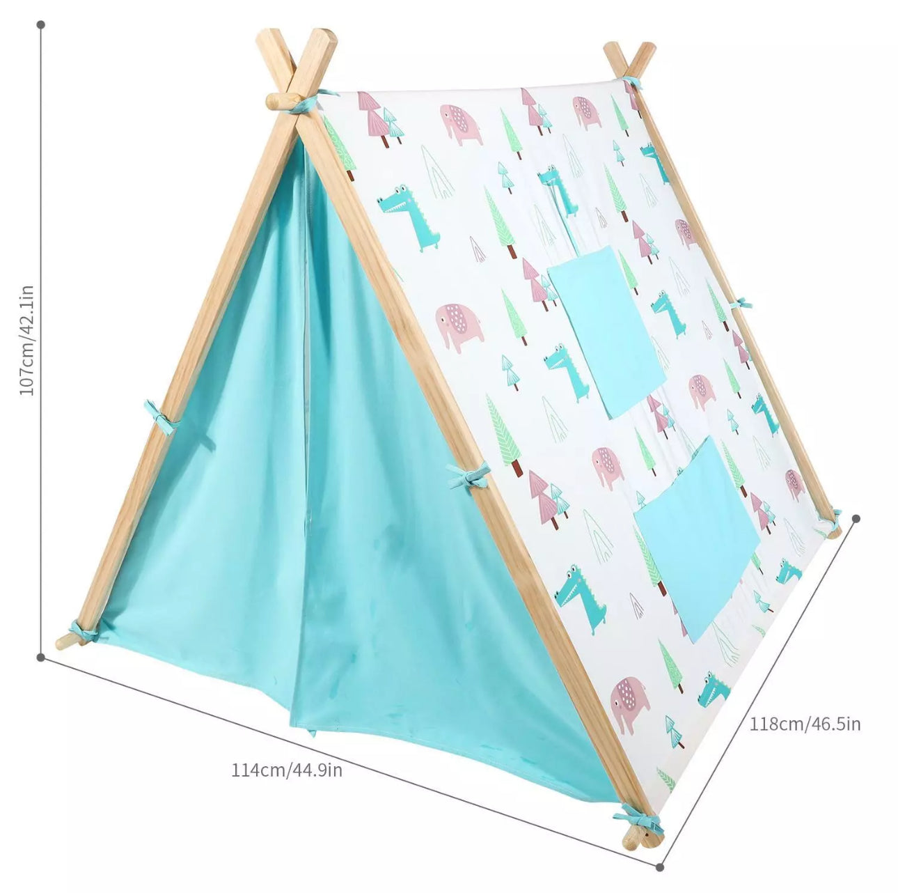 Foldable Canvas Teepee