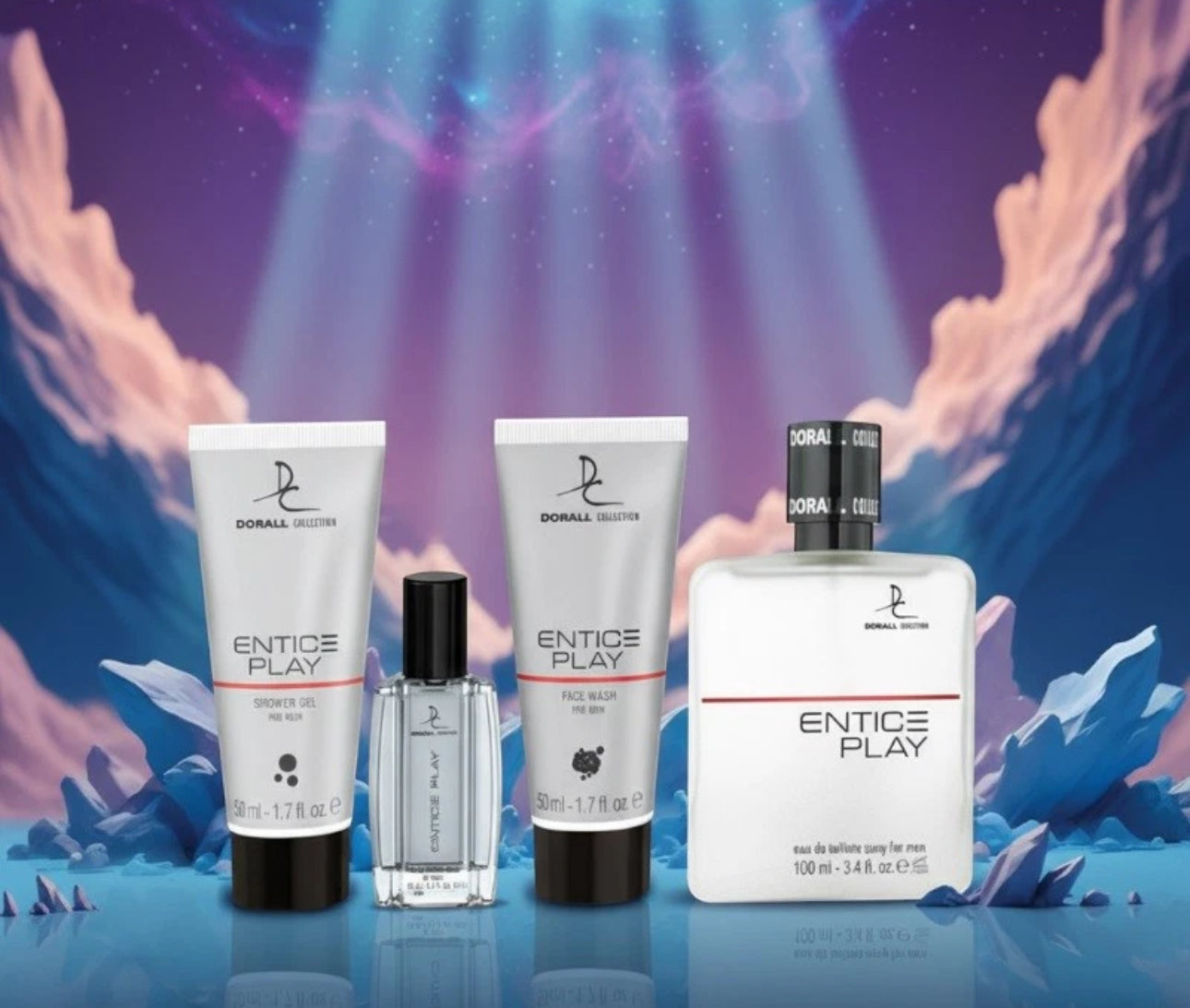 4pc Men’s Fragrance Gift Set