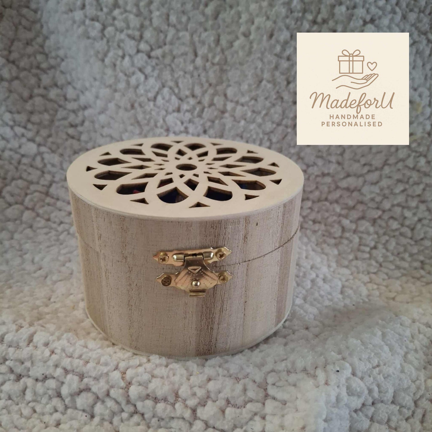 Infinity Rose In A Wooden Box
