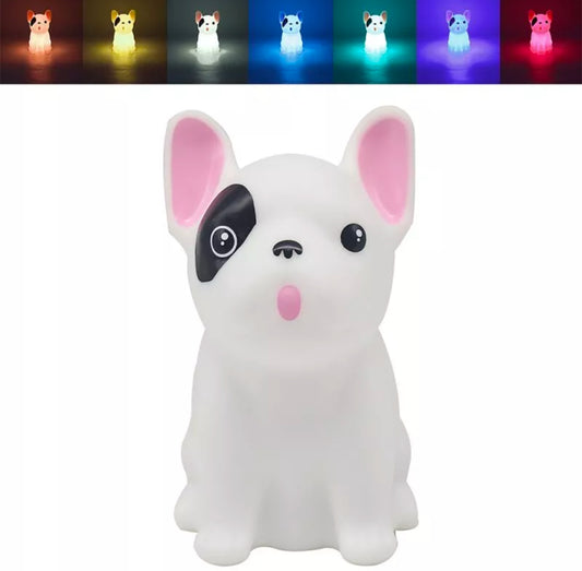 Squishy Touch Colour Changing Puppy Mini Night Light