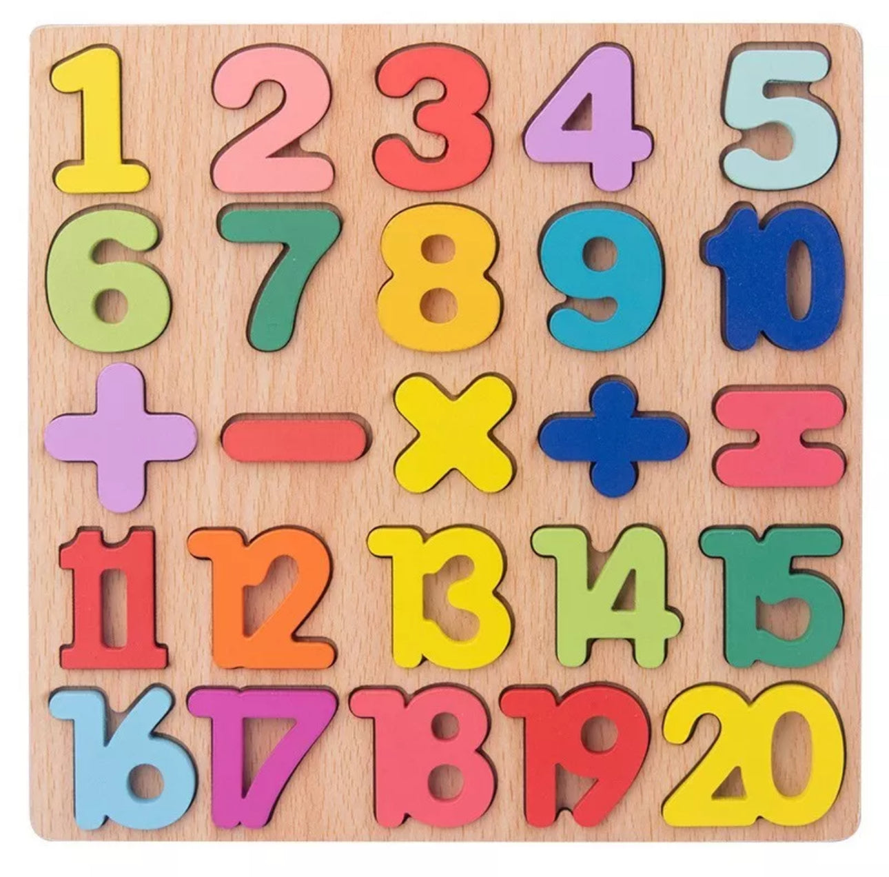 Set of 3 Wooden Learning Boards