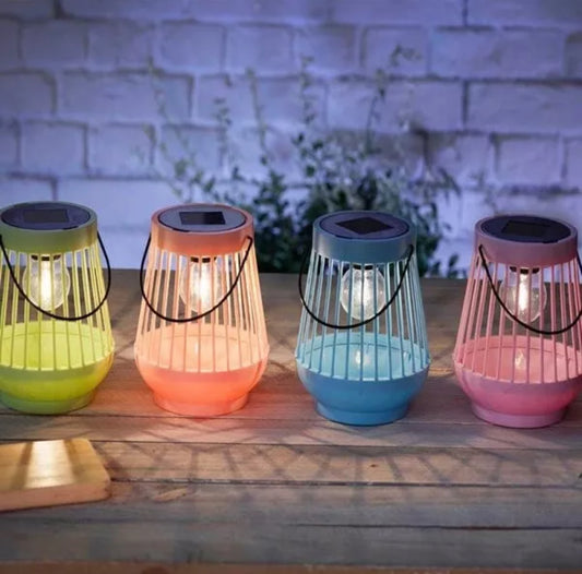 4pc Multicoloured Solar Lanterns