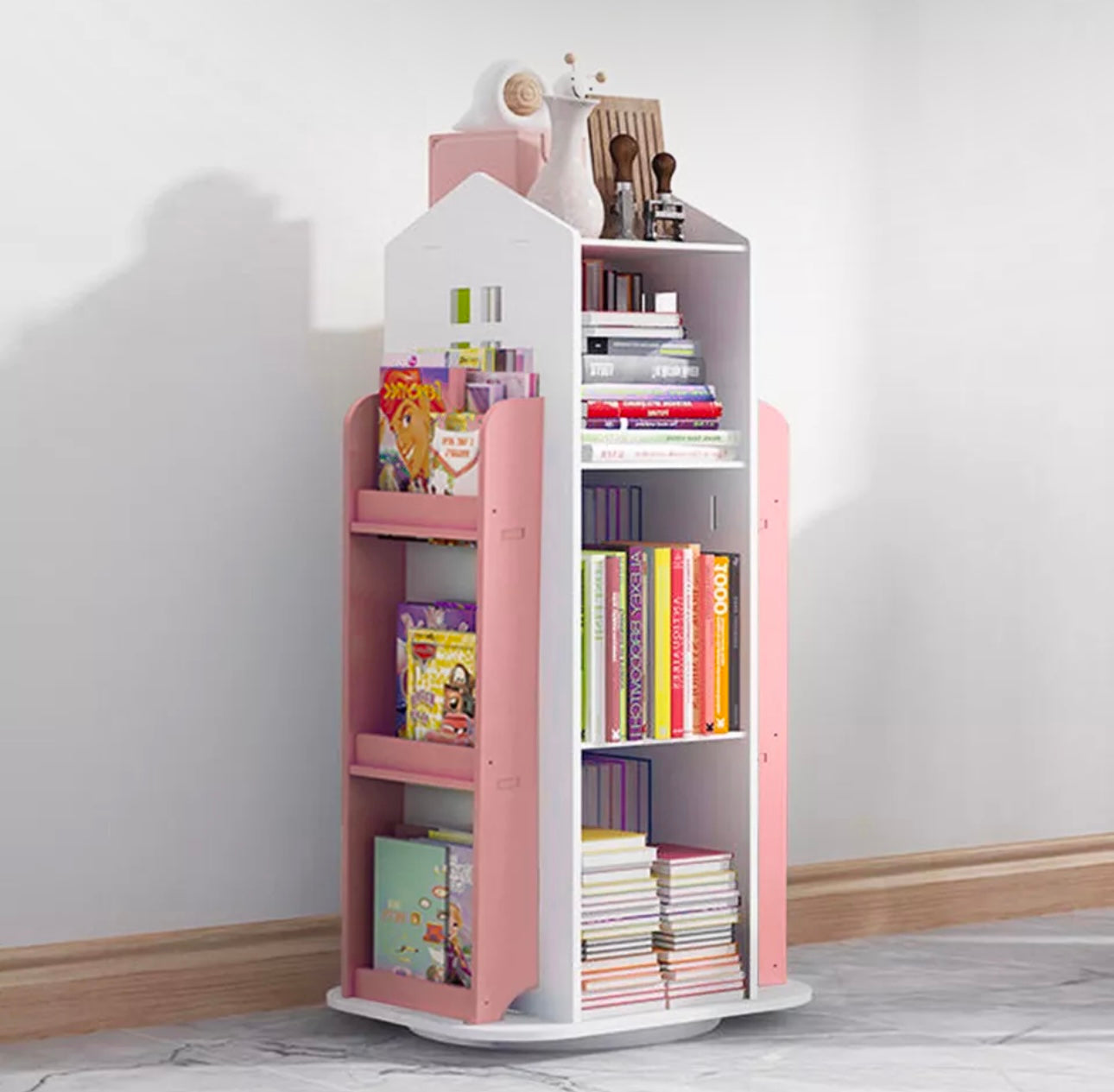 Rotating Castle Book Shelving Unit