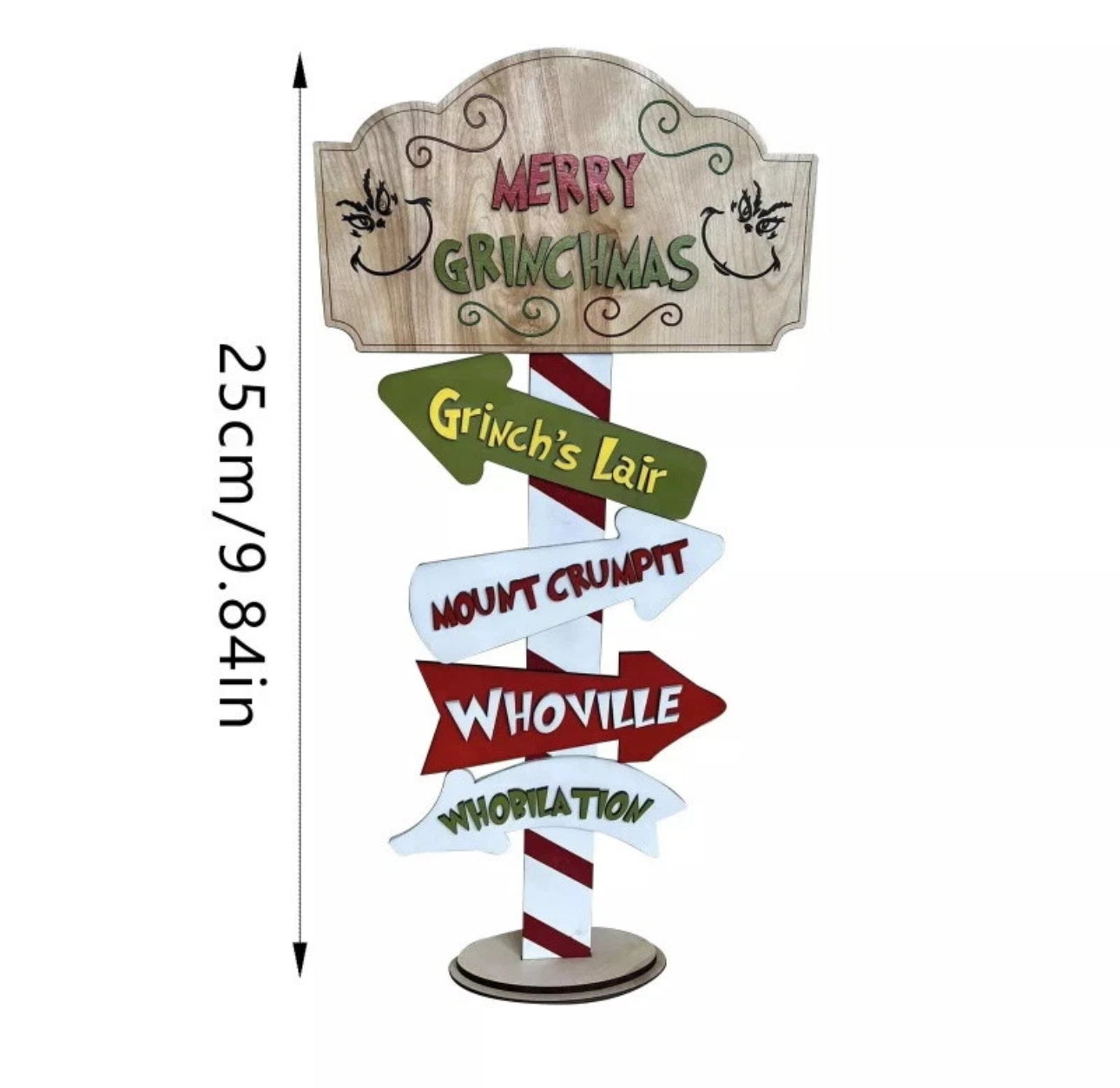 Wooden Christmas Sign