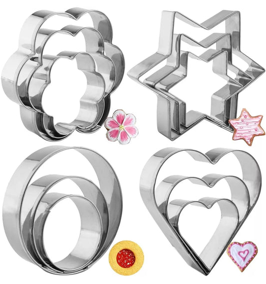 Set Of 12 Cookie Cutters