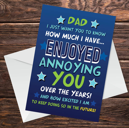 Enjoyed Annoying You Card