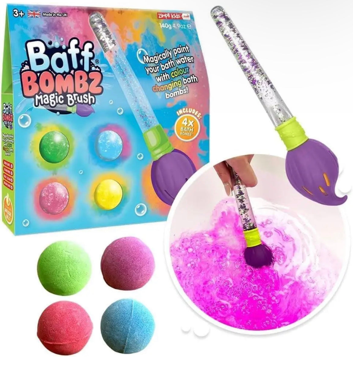 Bath Bomb Magic Brush