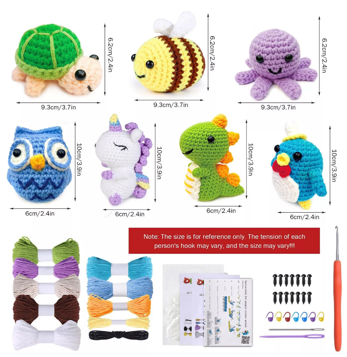 Animal Crochet Kits