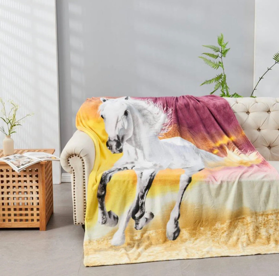 3D Animal Fleece Throws