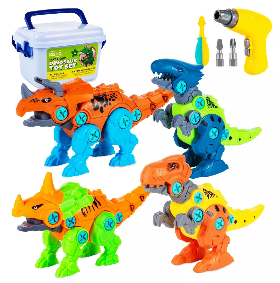 Dinosaur Construction Play Set