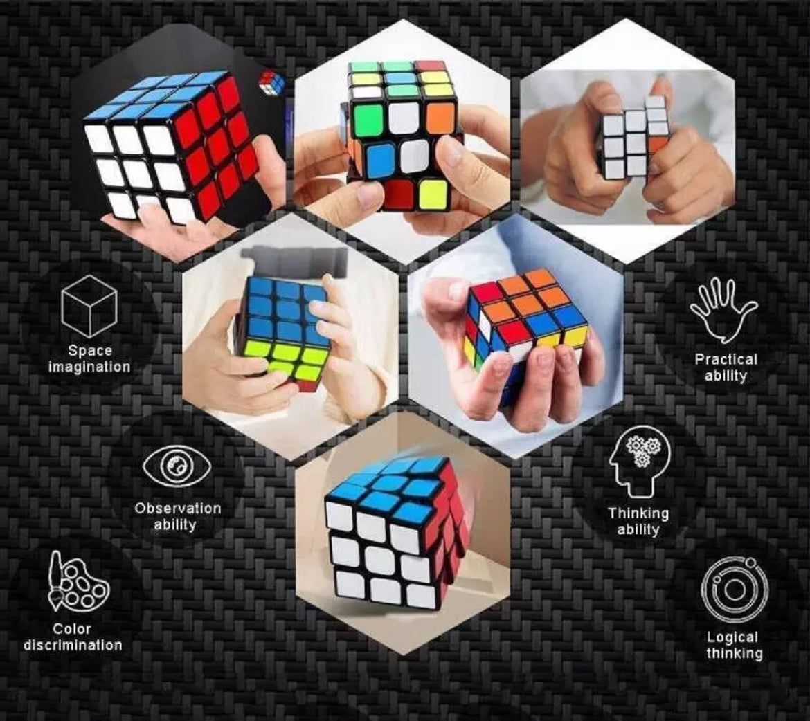 Set Of 12 Puzzle Cubes