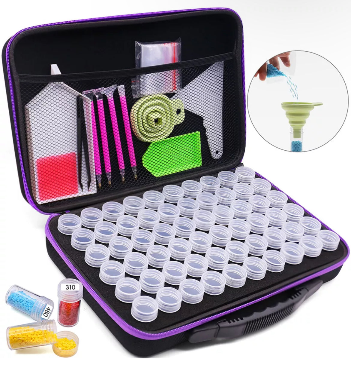 Diamond Painting Storage Case & Accessories