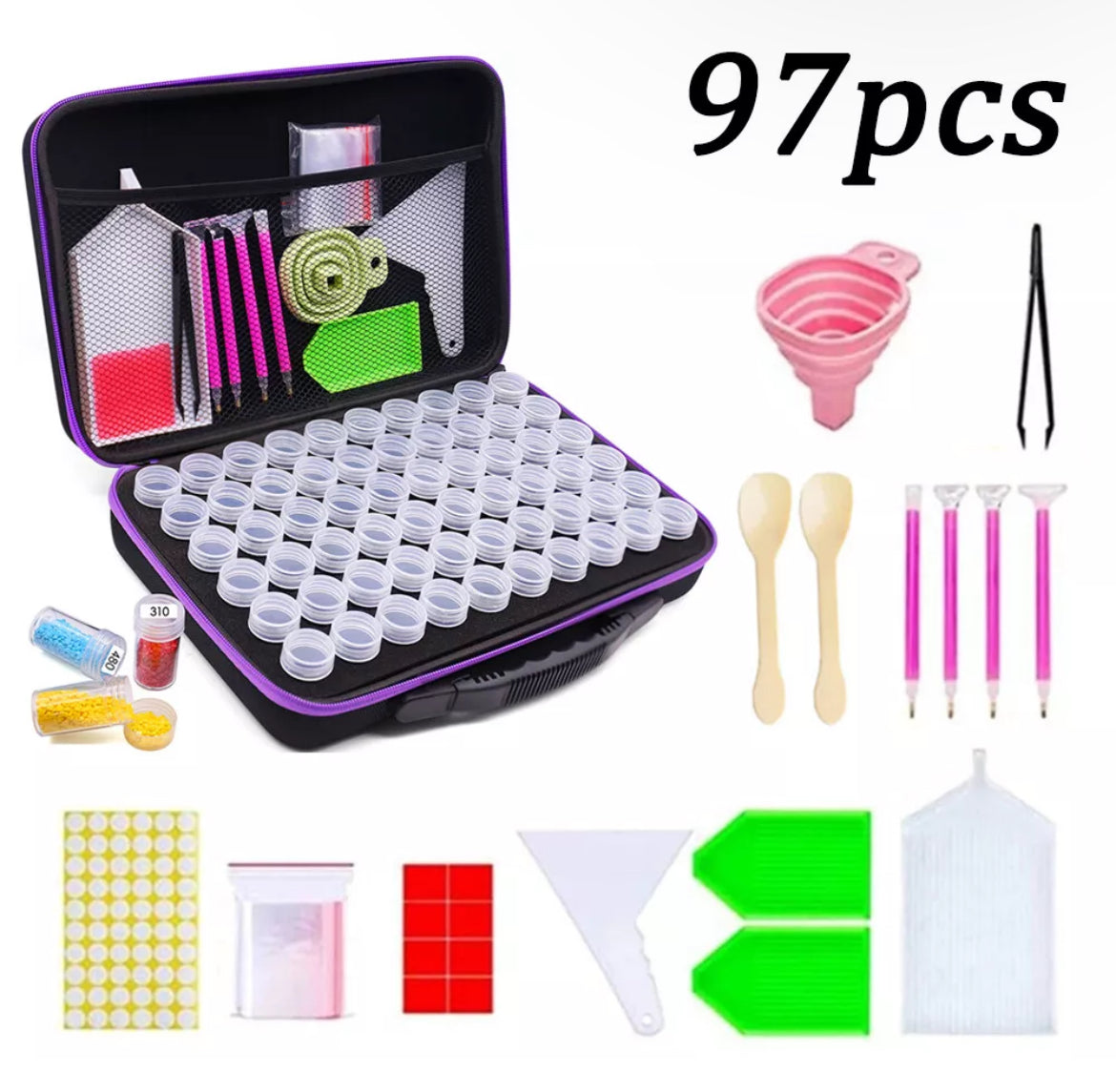 Diamond Painting Storage Case & Accessories