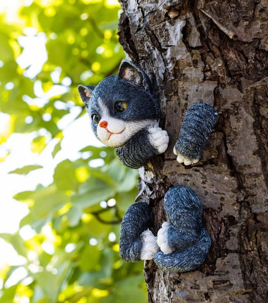 Animal Tree Peeker Ornaments