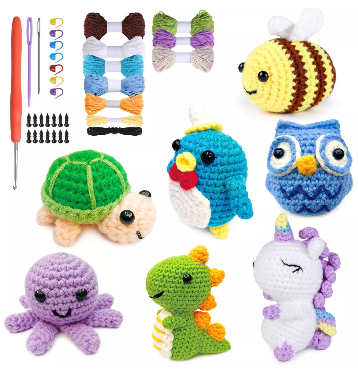 Animal Crochet Kits