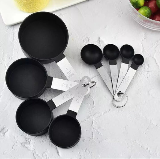 8 Piece Measuring Cups & Spoons Set