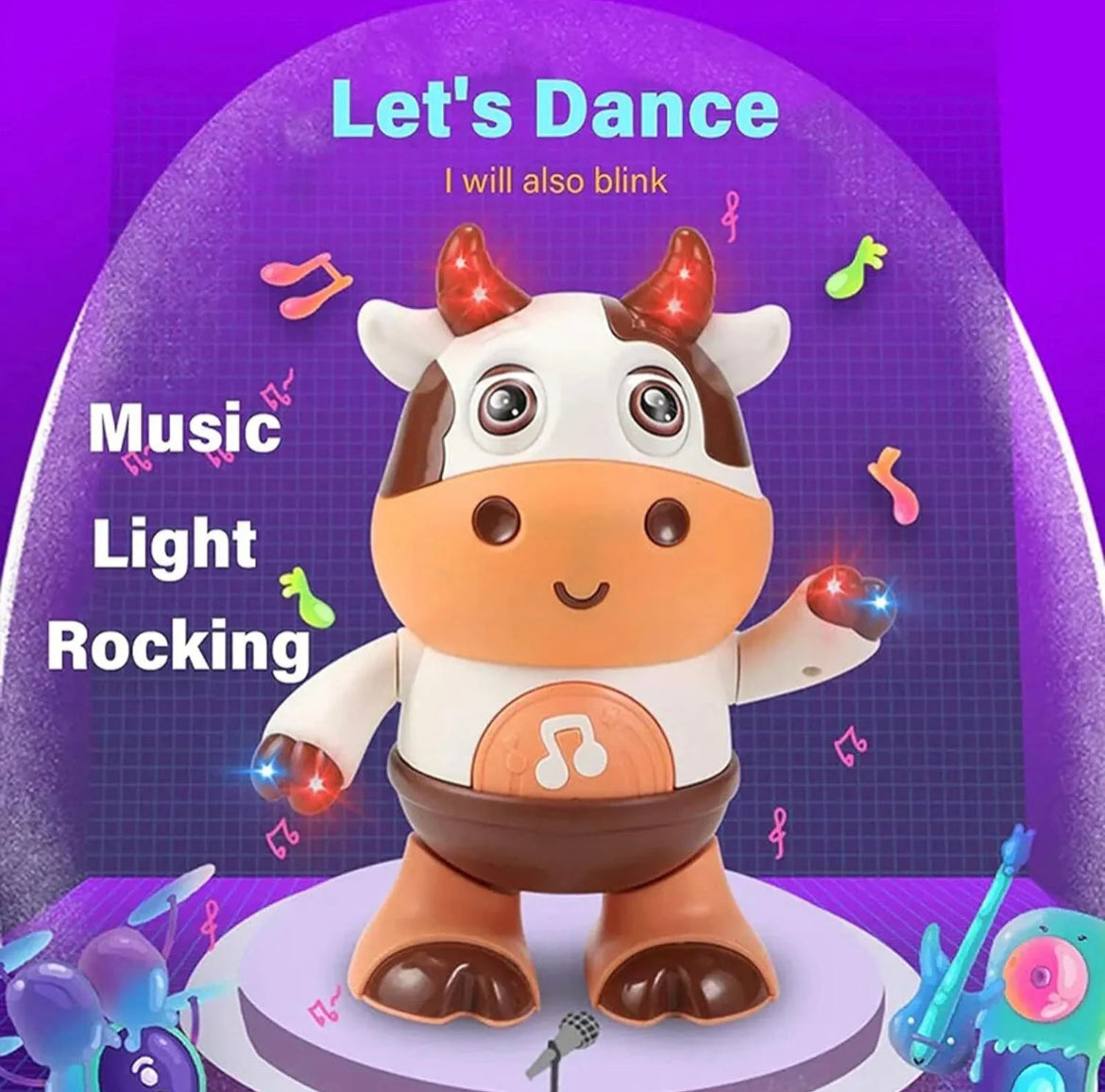 Musical Dancing Cow