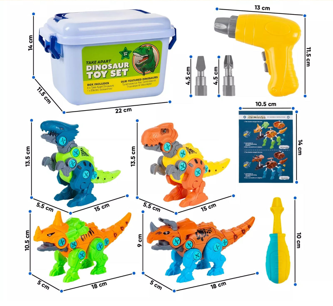 Dinosaur Construction Play Set